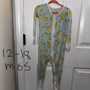 Little Sleepies Bananas Zippy *Please Read Description*